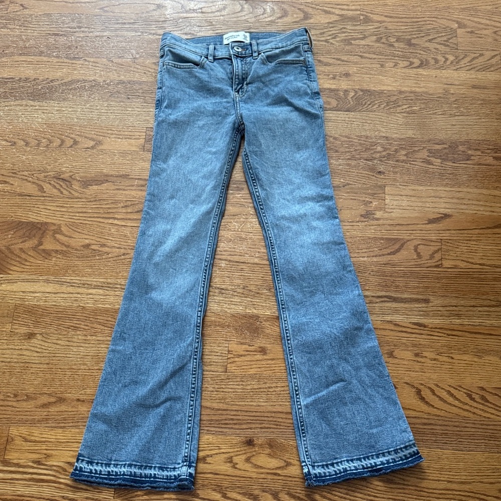Abercrombie Kids Light Blue Flare Jeans